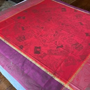 Dizzy, Sangria Tablecloth Garnier Thiebaut Brand New French Luxury Great Find!